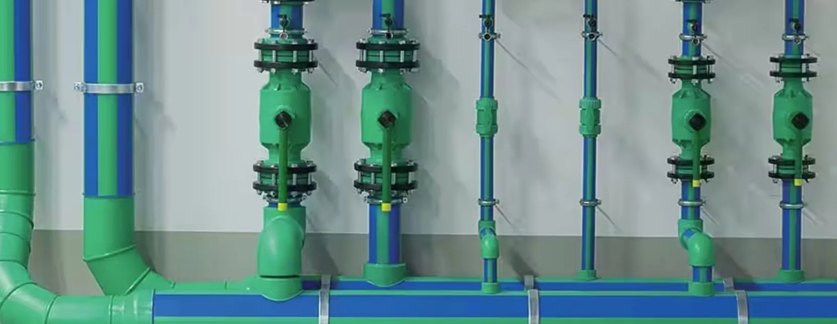 Potable water system piping